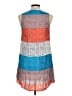 Splendid 100% Rayon Color Block Blue Casual Dress Size M - photo 2