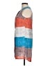 Splendid 100% Rayon Color Block Blue Casual Dress Size M - photo 5