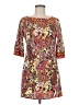 Candie's Paisley Brown Cocktail Dress Size M - photo 1