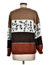 Angashion Animal Print Brown Pullover Sweater Size M - photo 2