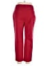 Charter Club Solid Red Casual Pants Size 16 - photo 2