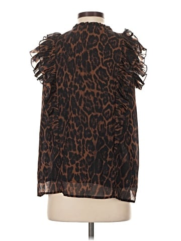 Aqua Sleeveless Blouse (view 2)