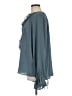 H&M 100% Polyester Teal Long Sleeve Blouse Size M - photo 5
