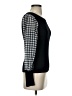 Design History Checkered-gingham Black Pullover Sweater Size XS - photo 4