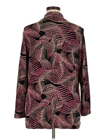 JM Collection Long Sleeve Top (view 2)