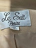 Le Suit 100% Polyester Tan Blazer Size S (petite) - photo 6