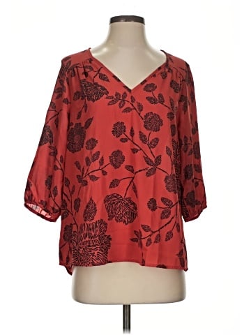 Renee C. 3/4 Sleeve Blouse (view 1)