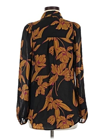 A.L.C. Long Sleeve Silk Top (view 2)