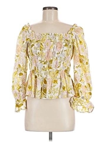 Who What Wear 3/4 Sleeve Blouse (view 1)