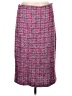 St. John Tweed Purple Formal Skirt Size 12 - photo 1