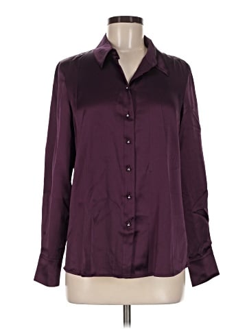 Ravella Long Sleeve Silk Top (view 1)