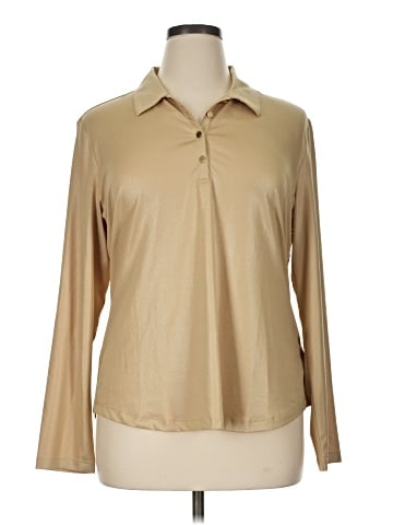Greg Norman Long Sleeve Blouse (view 1)