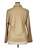 Greg Norman Metallic Tan Long Sleeve Blouse Size XL - photo 2