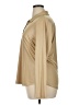 Greg Norman Metallic Tan Long Sleeve Blouse Size XL - photo 5