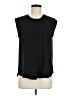 J.Crew 100% Polyester Black Sleeveless Blouse Size 8 (petite) - photo 1