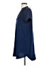 Lush Solid Blue Casual Dress Size S - photo 5