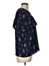 Juicy Couture 100% Polyester Blue Short Sleeve Blouse Size L - photo 4