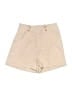 Unbranded Solid Tan Khaki Shorts Size S - photo 1