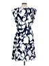 Bethany Print Blue Casual Dress Size L - photo 2