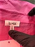La Miel 100% Polyester Color Block Pink Long Sleeve Blouse Size M - photo 7