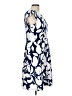 Bethany Print Blue Casual Dress Size L - photo 4