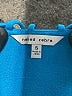 Naked Zebra Teal Sleeveless Top Size S - photo 7