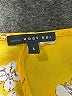 West Kei 100% Polyester Yellow Short Sleeve Blouse Size L - photo 7