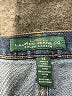 Lauren Jeans Co. Chevron-herringbone Blue Jeans Size 14 - photo 7