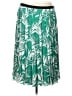 Talbots Tropical Floral Green Casual Skirt Size 12 - photo 1