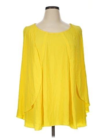 DG^2 by Diane Gilman 3/4 Sleeve Blouse (view 1)