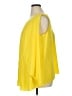 DG^2 by Diane Gilman 100% Polyester Yellow 3/4 Sleeve Blouse Size XL - photo 5