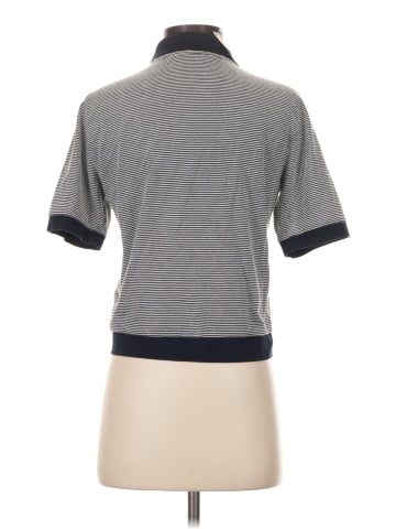 Madewell Striped Shrunken Polo Tee (view 2)