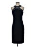 Xscape Solid Blue Cocktail Dress Size 4 - photo 1