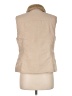 Ann Taylor Factory 100% Polyester Tan Vest Size M - photo 2