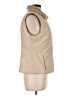 Ann Taylor Factory 100% Polyester Tan Vest Size M - photo 4