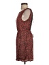 Garage 100% Rayon Print Red Casual Dress Size XS - photo 5