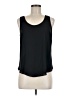 J.Crew 100% Polyester Black Sleeveless Top Size 6 - photo 1
