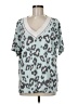 Reba Teal Pullover Sweater Size M - photo 1