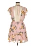 Row A 100% Polyester Floral Pink Cocktail Dress Size XL - photo 2