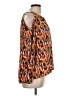 Tyche Orange Long Sleeve Blouse Size L - photo 4