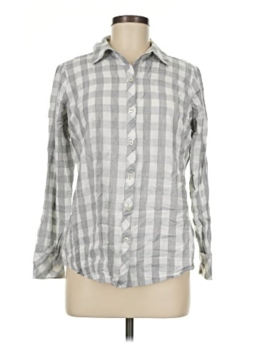 Foxcroft Long Sleeve Button-Down Shirt (view 1)