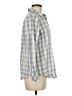 Foxcroft Checkered-gingham Gray Long Sleeve Button-Down Shirt Size 6 - photo 4