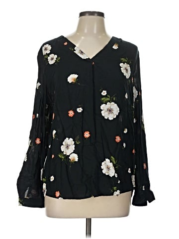 Brina & Em Long Sleeve Blouse (view 1)