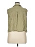 Express Green Sleeveless Button-Down Shirt Size XL - photo 2