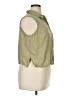 Express Green Sleeveless Button-Down Shirt Size XL - photo 4
