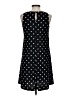 Chaps Polka Dots Black Casual Dress Size S - photo 2