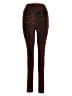 ASOS Animal Print Brown Leggings Size 6 - photo 2