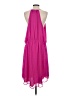 Jennifer Lopez 100% Polyester Solid Pink Cocktail Dress Size S - photo 2