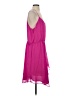 Jennifer Lopez 100% Polyester Solid Pink Cocktail Dress Size S - photo 4