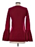 Neiman Marcus Burgundy Pullover Sweater Size XS - photo 2